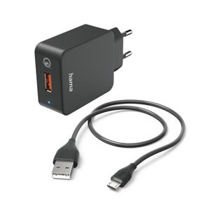 Hama USB-oplader 19.5 W Binnen, Thuis Uitgangsstroom (max.) 3000 mA Aantal uitgangen: 1 x USB-A