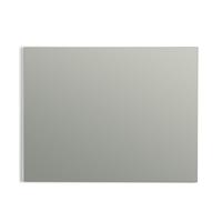 BRAUER Alu Spiegel - 90x65cm - zonder verlichting - rechthoek - aluminium 3873-70 - thumbnail