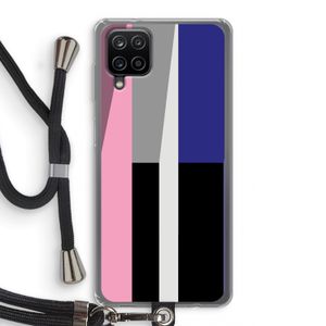 Gestalte 4: Samsung Galaxy A12 Transparant Hoesje met koord