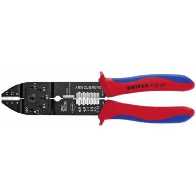 Knipex Knipex-Werk 97 21 215 SB Krimptang 0.5 tot 2.5 mm²