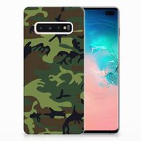 Samsung Galaxy S10 Plus TPU bumper Army Dark