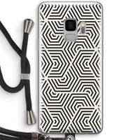 Magic pattern: Samsung Galaxy S9 Transparant Hoesje met koord