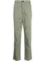 PS Paul Smith pantalon droit à patch logo - Vert