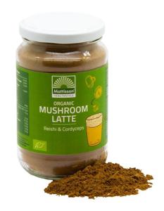 Latte mushroom reishi - cordyceps bio