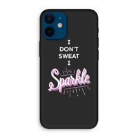 Sparkle quote: iPhone 12 mini Biologisch afbreekbaar hoesje