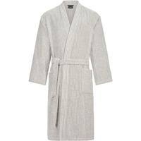 Cawö Cawo Heren Home Kimono, extra licht L 6536 natur-stein
