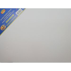 2x Gespannen schilders doek