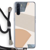 Formo: Oppo A91 Transparant Hoesje met koord