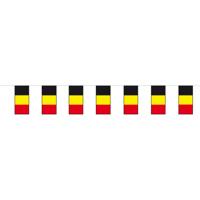 Slinger Belgie - 4 meter - papier - brandvertragend - Belgische vlag - feestartikelen