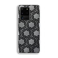 Geometrisch patroon: Samsung Galaxy S20 Ultra Transparant Hoesje
