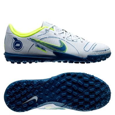 Nike Mercurial Vapor 14 Academy TF The Progress - Grijs/Blauw Kinderen