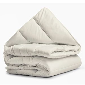 Dekbed zonder Overtrek - All Year - Creme (Warmteklasse 2)-1-persoons (140x200 cm)