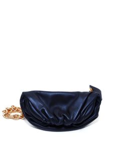 Bottega Veneta Pre-Owned pochette à bride en chaîne - Noir