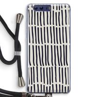 Moroccan stripes: Honor 9 Transparant Hoesje met koord