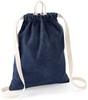 Atlantis BG642 Denim Gymsac - Denim-Blue - 37 x 46 cm