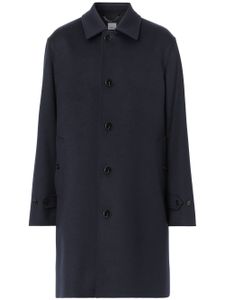 Burberry manteau Paddington Car - Bleu