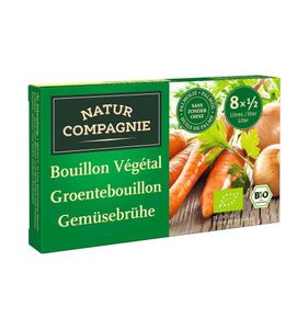Groentebouillonblokjes met zout bio