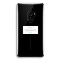 Reminder: Xiaomi Mi Mix 2 Transparant Hoesje