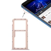SIM-kaart lade + SIM-kaart lade/micro SD-kaart lade voor Huawei Honor Play 7X (goud)