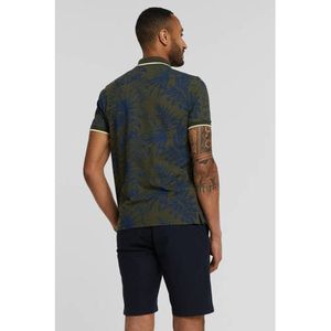 Twinlife polo met bladprint deep depths