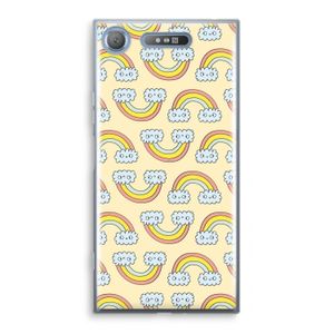 Regenboog: Sony Xperia XZ1 Transparant Hoesje