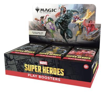 Magic the Gathering Marvel Super Heroes Play Booster Display (30) english Magic the Gathering Marvel Super Heroes Play Booster Display (30) english