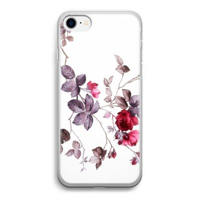 Mooie bloemen: iPhone SE 2020 Transparant Hoesje