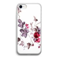 Mooie bloemen: iPhone SE 2020 Transparant Hoesje