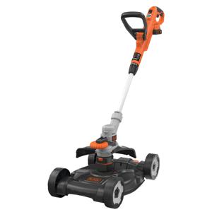 Black & Decker STC1820CM-QW borstel- & draadtrimmer Batterij/Accu Zwart, Oranje, Zilver