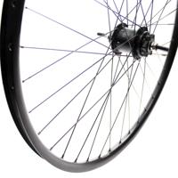 Roland achterwiel 28" 36g a2k dw velg vrijloop zwart