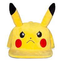 Pokémon Snapback Cap Angry Pikachu - thumbnail