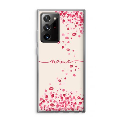 Hartjes en kusjes: Samsung Galaxy Note 20 Ultra / Note 20 Ultra 5G Transparant Hoesje