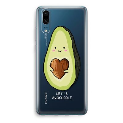 Avocuddle: Huawei P20 Transparant Hoesje