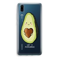 Avocuddle: Huawei P20 Transparant Hoesje