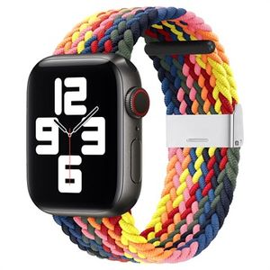 Apple Watch Series Ultra 2/Ultra/9/8/SE (2022)/7/SE/6/5/4/3/2/1 Gebreide band - 49mm/45 mm/44 mm/42 mm - Kleurrijk