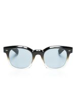 Oliver Peoples Merceaus oval sunglasses - Noir - thumbnail