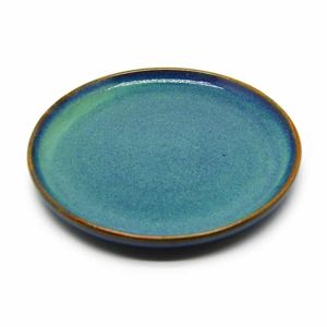 Diner Bord Keramisch Turquoise