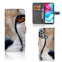 Motorola Moto G60s | Telefoonhoesje | Met pasjeshouder | Cheetah