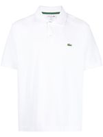 Lacoste polo à applique logo - Blanc - thumbnail