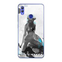 I will not feel a thing: Honor Note 10 Transparant Hoesje