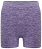 Tombo TL301 Ladies´ Seamless Shorts - Purple Marl - L/XL