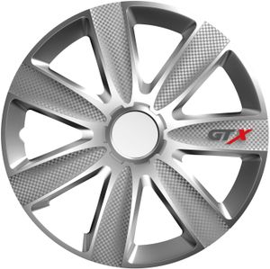 Wieldoppenset GTX Carbon Silver 13 inch WVS02413