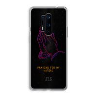 Praying For My Haters: OnePlus 8 Pro Transparant Hoesje