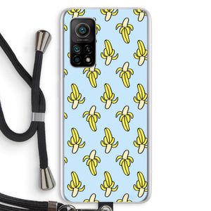 Bananas: Xiaomi Mi 10T 5G Transparant Hoesje met koord