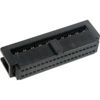 TRU COMPONENTS 1589661 Pinconnector Met trekonlasting Rastermaat: 1.27 mm Totaal aantal polen: 60 Aantal rijen: 2 1 stuk(s) - thumbnail