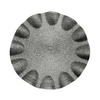 Placemat Versa Zilverkleurig Plastic 38 x 38 cm