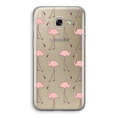 Anything Flamingoes: Samsung Galaxy A5 (2017) Transparant Hoesje
