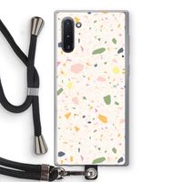 Terrazzo N°21: Samsung Galaxy Note 10 Transparant Hoesje met koord