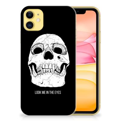 Silicone Back Case Apple iPhone 11 Skull Eyes Silicone Back Case Apple iPhone 11 Skull Eyes