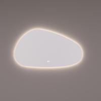 Spiegel Hipp Design SPV 13600 Organisch Links Met Verlichting Incl. Spiegelverwarming (Alle Maten)